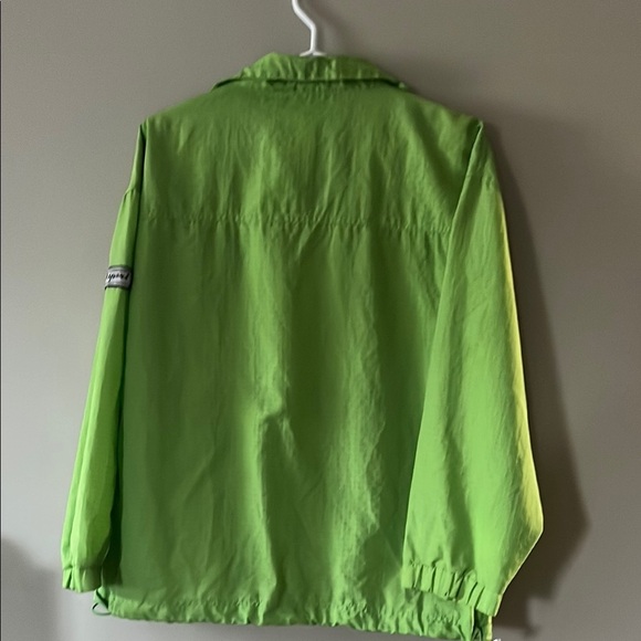 Sport Green Windbreaker Jacket - Picture 7 of 7